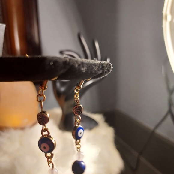 New Handmade crystal earrings - Picture 2 of 4